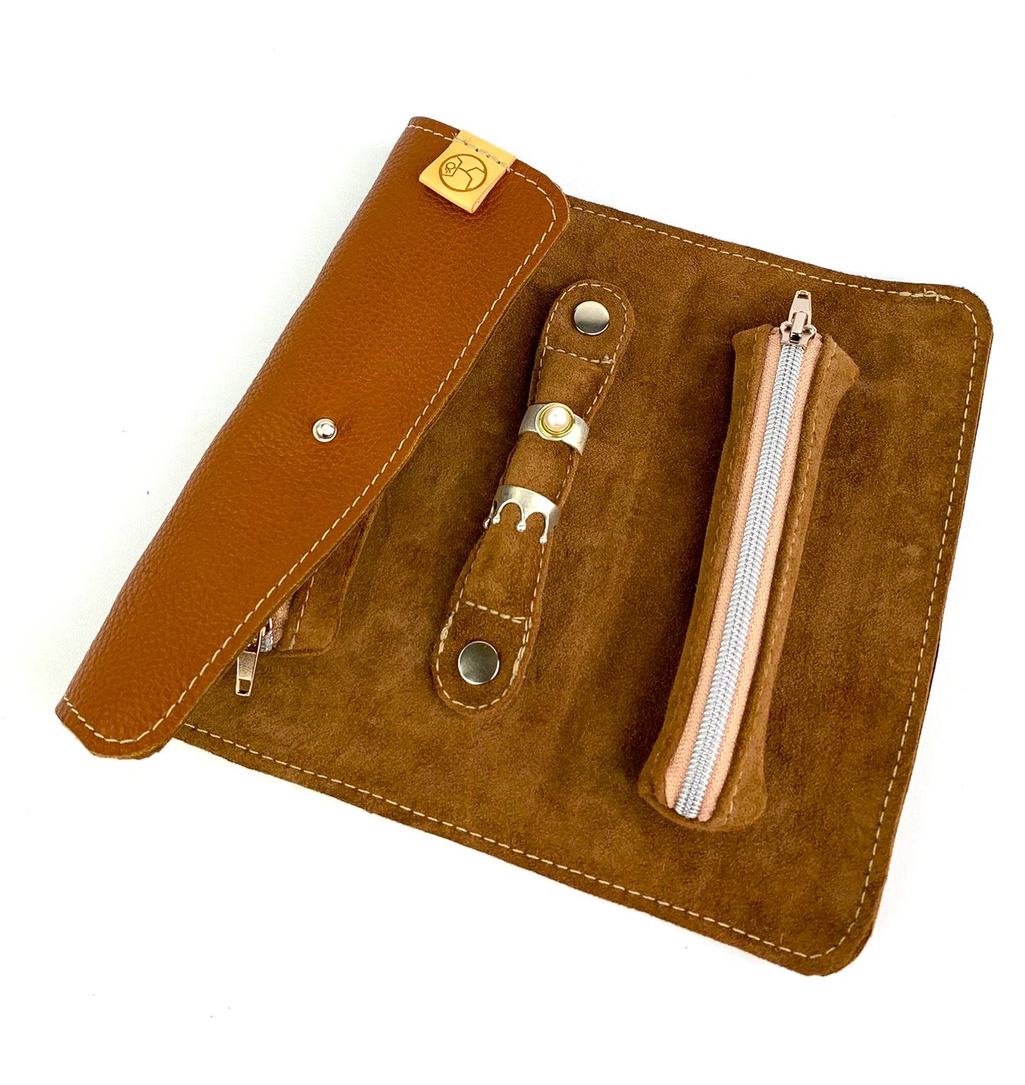 Schmuckrolle "GLORA", Leder