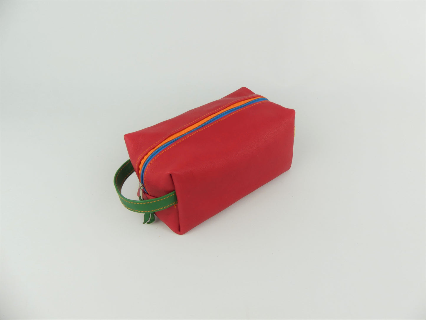 Kulturtasche "STINE", pflanzlich gegerbtes Leder