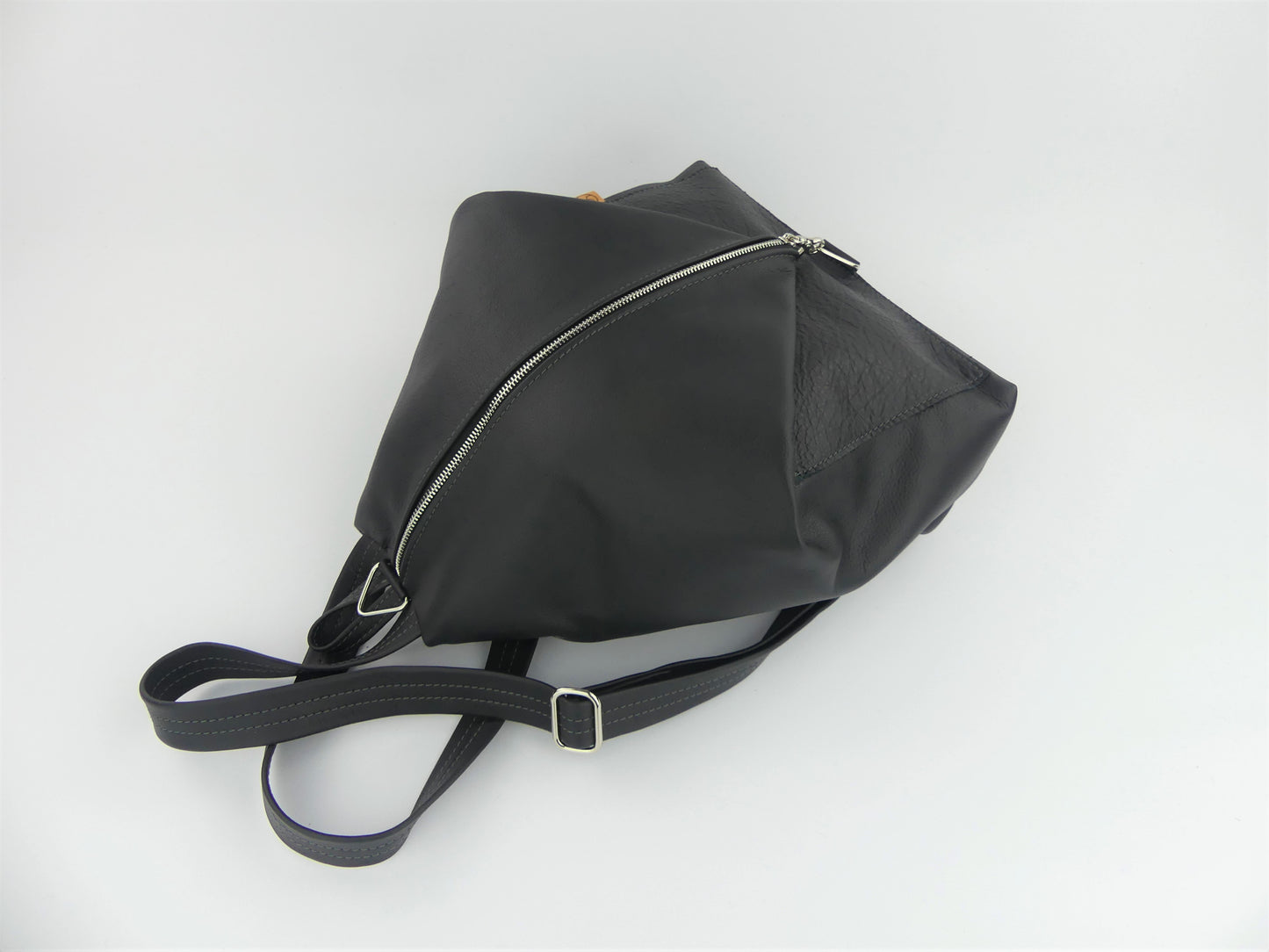 Rucksack "FREYA", Leder schwarz