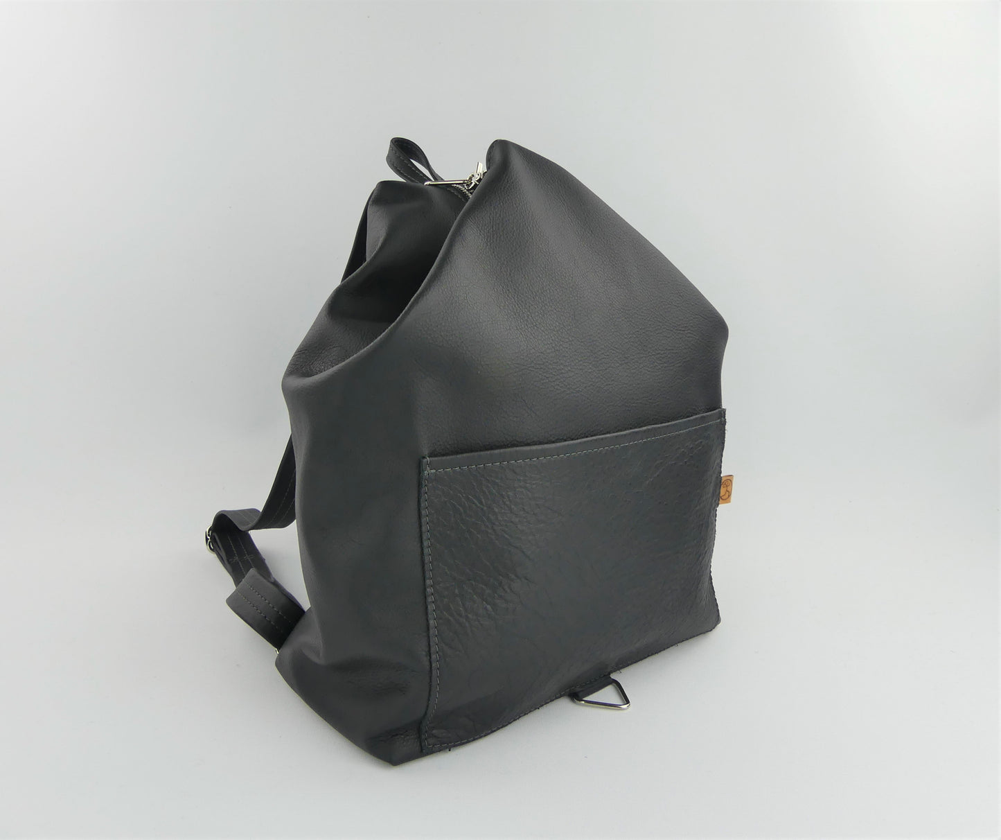 Rucksack "FREYA", Leder schwarz