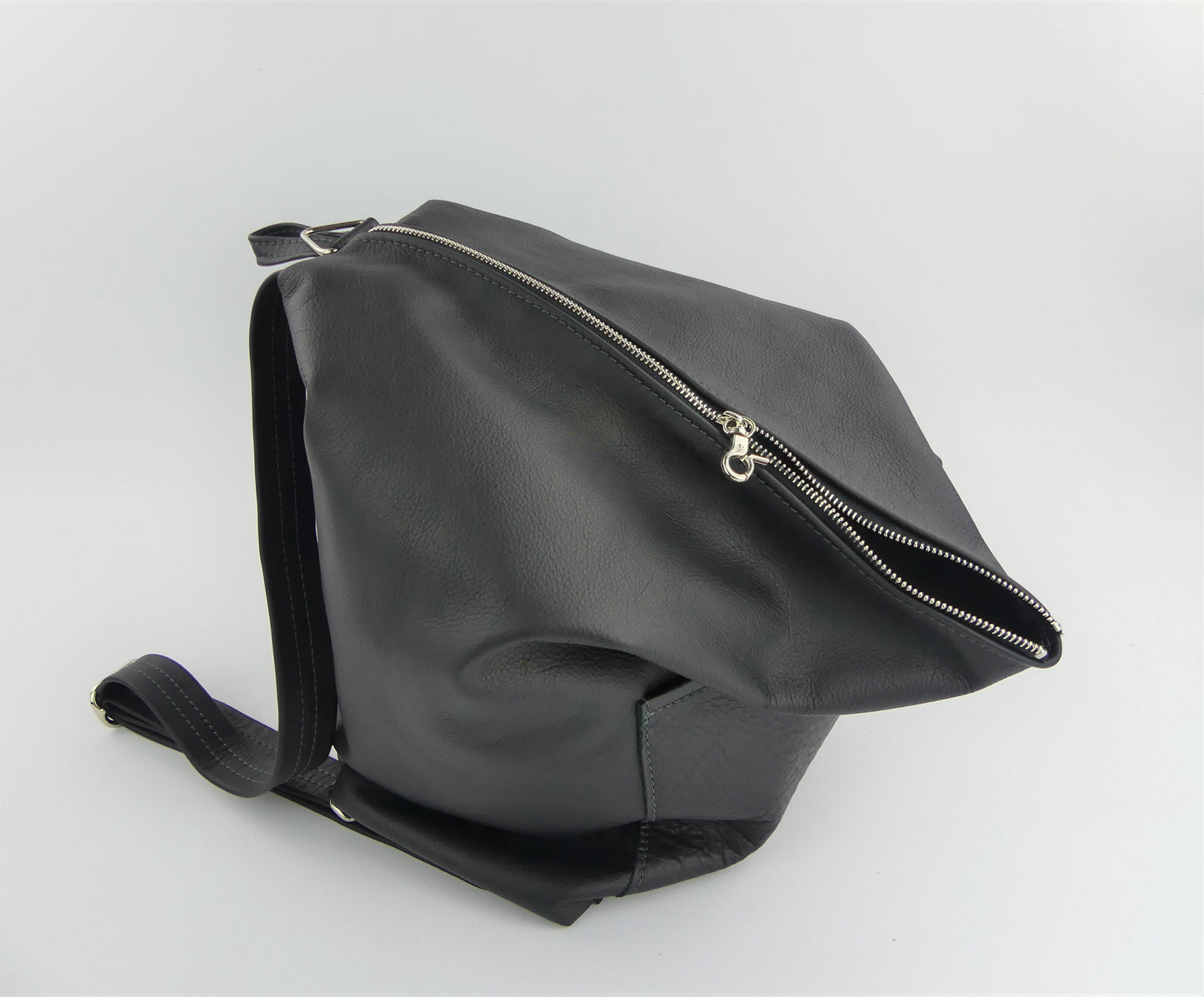 Rucksack "FREYA", Leder schwarz