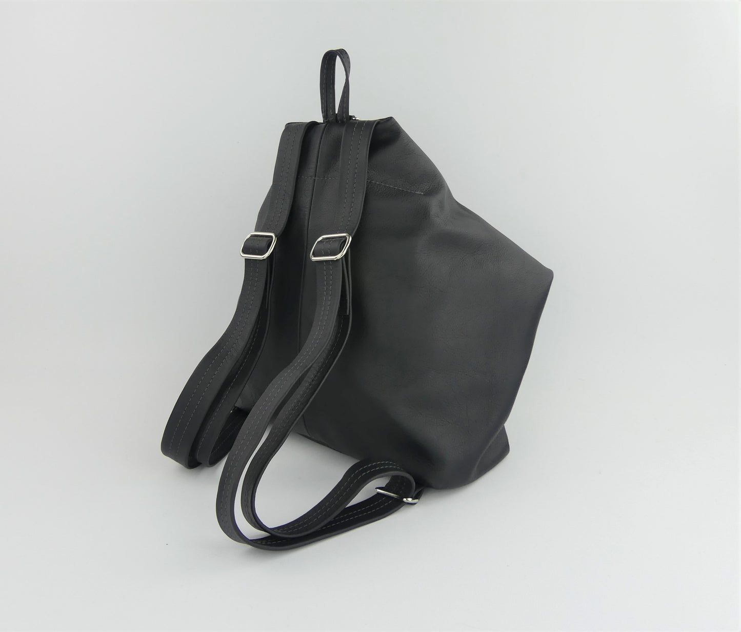 Rucksack "FREYA", Leder schwarz