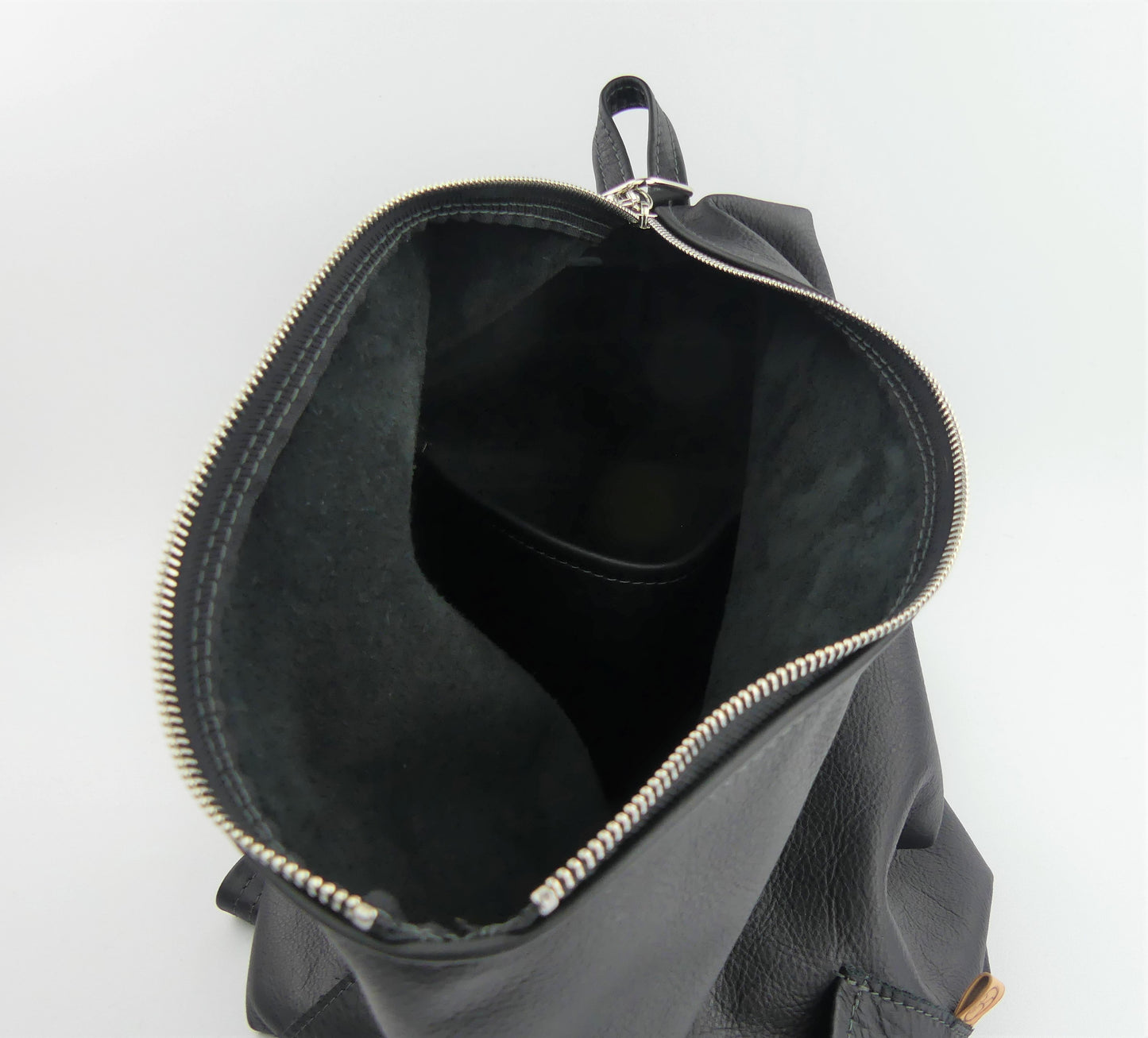 Rucksack "FREYA", Leder schwarz